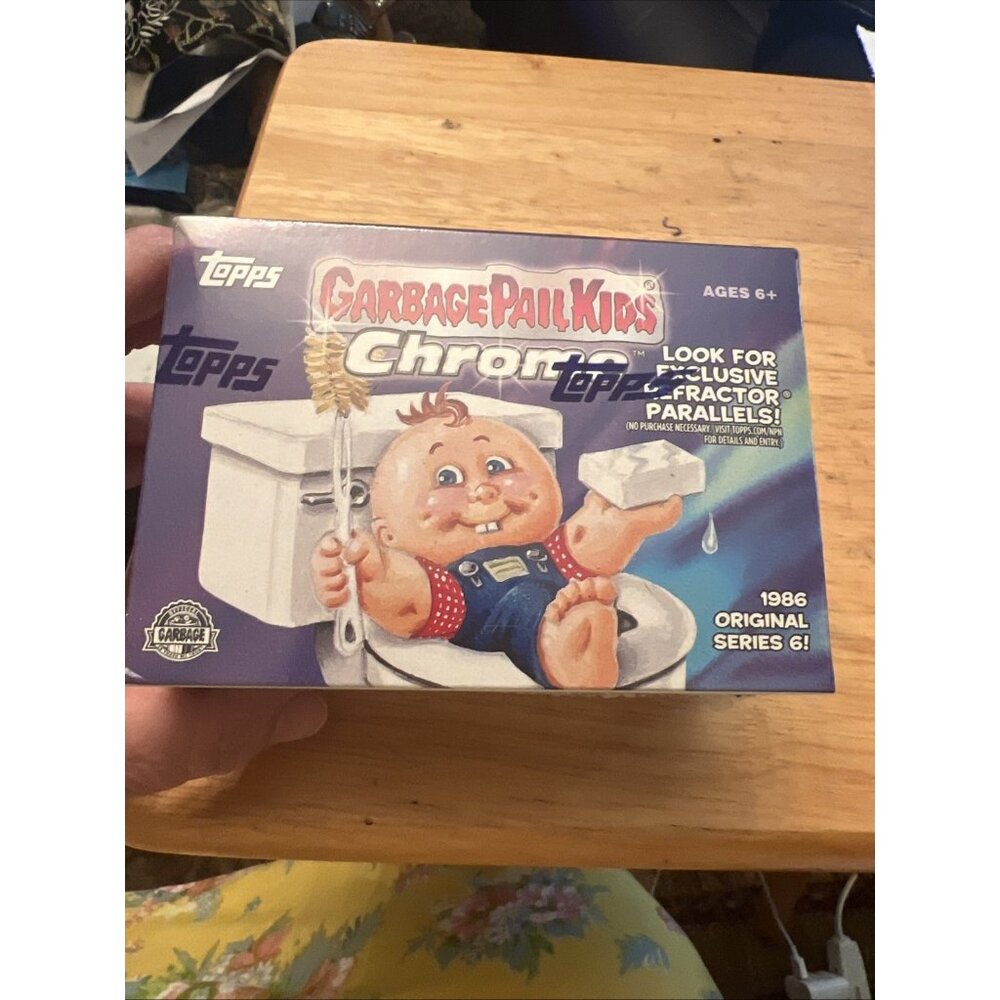 Garbage Pail Kids Chrome Series 6 Box Unopened Factory Sealed